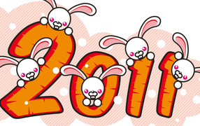 2011 год Кролика