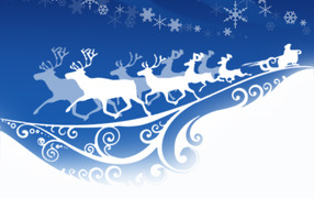 Дед мороз Зима