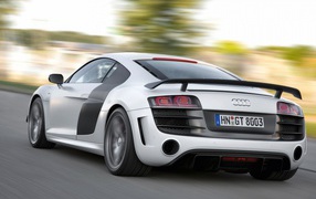 Audi R8 сзади