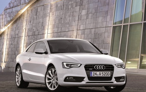 Белая Audi A5