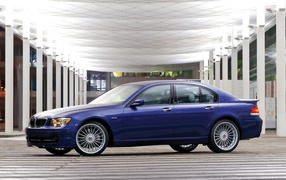 Синий BMW Alpina 2006