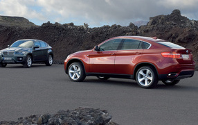 BMW X6, two cars