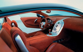 Обшивка салона Bugatti