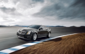 Cadillac CTS V Coupe in movement
