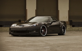 Chevrolet-Corvette Black