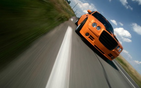 Крайслер 300С в движении