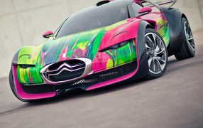 Гоночный электроконцепт Citroen-Survolt