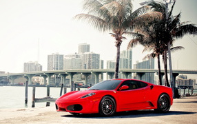 Ferrari F430 red
