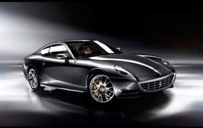 Black cars Ferrari
