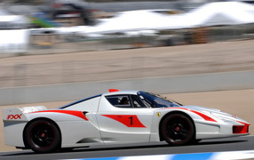 Феррари FXX на гонке