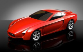 Новый дизайн автомашины Ferrari