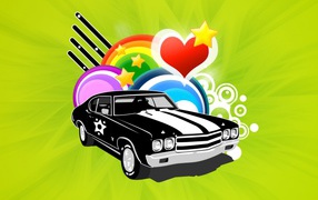 Нарисованый Ford