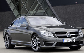 Mercedes Benz CL63 AMG, серый