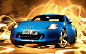Голубая мечта Ниссан 370z