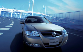 Nissan Sunny in motion