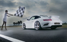 Авто на финише