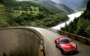 Проезжая плотину