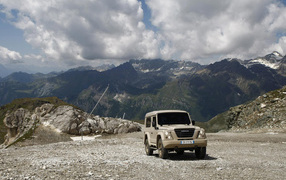 Ивеко Кампагнола на высоте гор