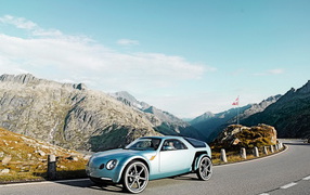 Mindset I по дороге среди горных вершин