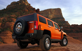 Крутой автомобиль Hummer