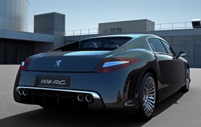 Зад Peugeot 908 RC