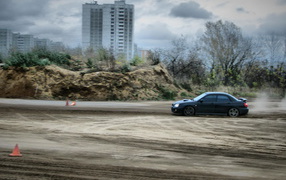 Subaru Impreza WRX on range