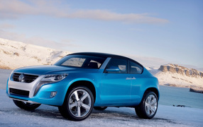 Синий Volkswagen 2006 года