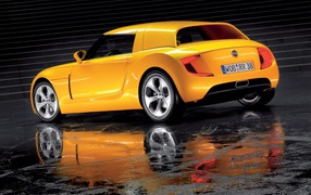 Volkswagen желтый