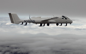 Самолет в небе