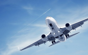 Боинг на посадке