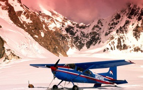 Цессна в горах