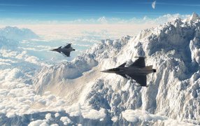 Маневры над горами