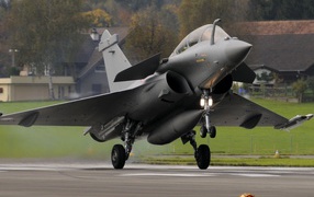 На взлетной