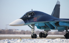 бомбардировщик Су-34