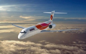 обои на рабочий стол Авиация Два крыла