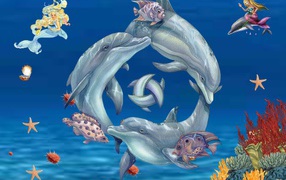 Дельфины