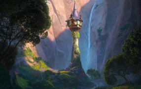 «Рапунцель: Запутанная история», Башня