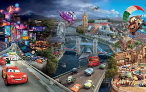 мультфильм Тачки часть 2