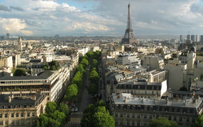 Панорама Парижа