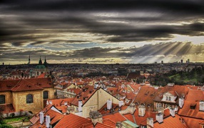 Прага панорама