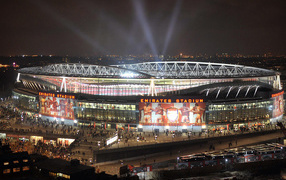 стадион в Лондоне Emirates Stadium