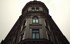 Красивая архитектура городского здания