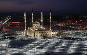 The mosque in Grozny