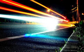 Следы от фар