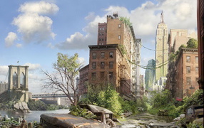 Заброшенный город