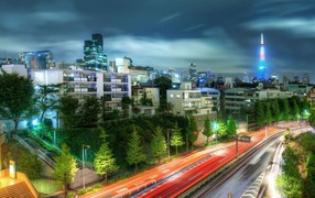 night Tokyo