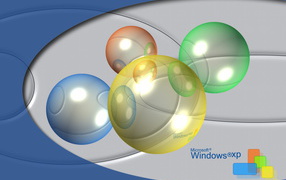 Шарики тема Виндоус Икс Пи