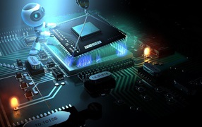 Демонтаж процессора