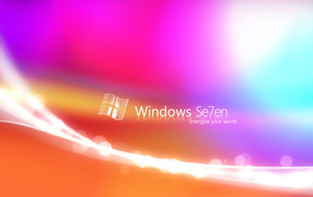 Windovs Seven разноцветная тема