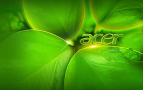 Зеленый Acer Aspire
